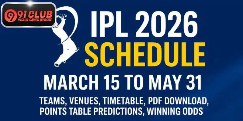 Smart planning methods using IPL schedule and match tips